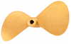 Picture of 13 inch 2 Blade Sailer 2 Bronze Prop